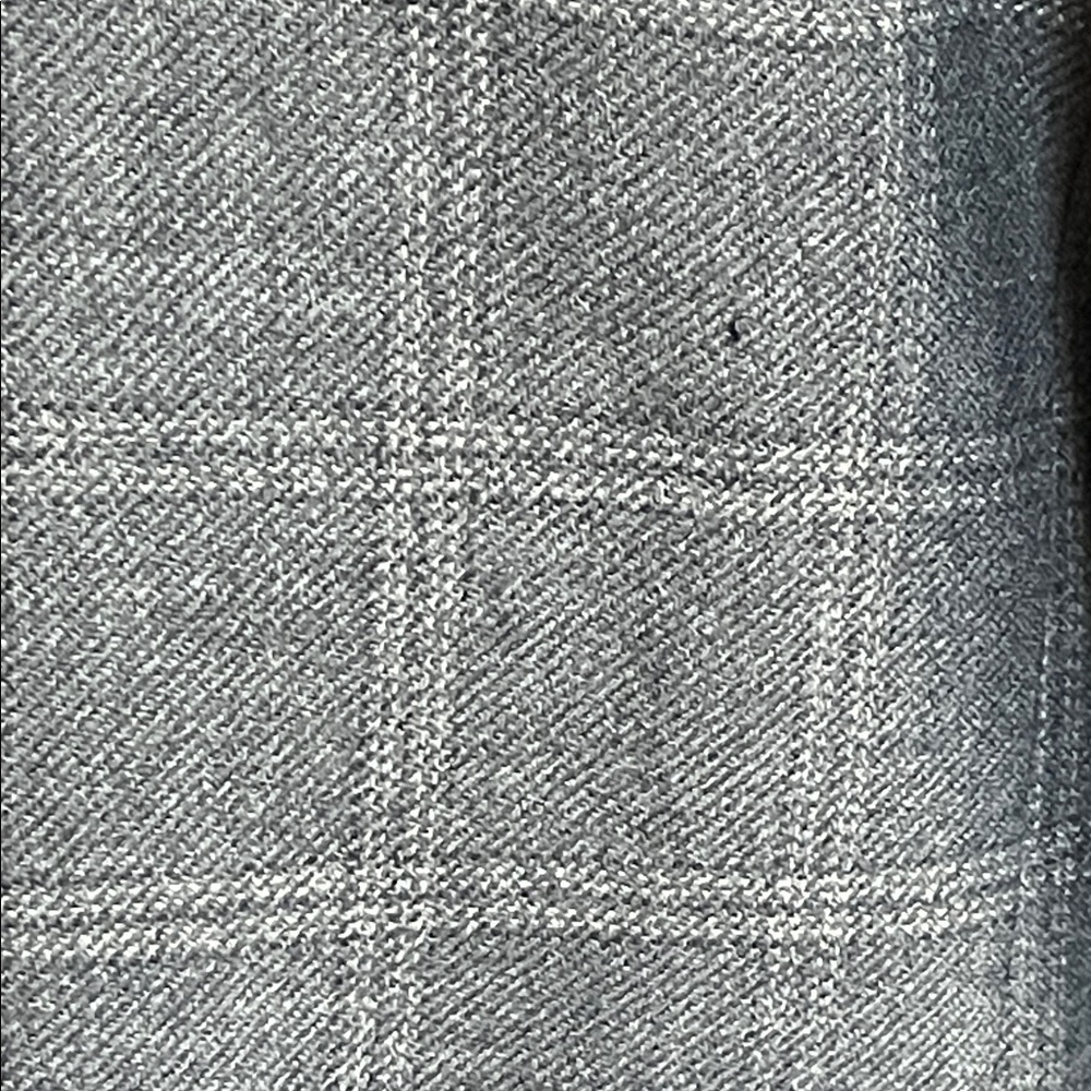 Oscar de la Renta Charcoal Plaid Blazer - Picture 9 of 14
